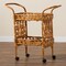 Bali & Pari Diwata Modern Bohemian Natural Brown Rattan Kitchen Cart 242-13499-ZORO - alternate 7